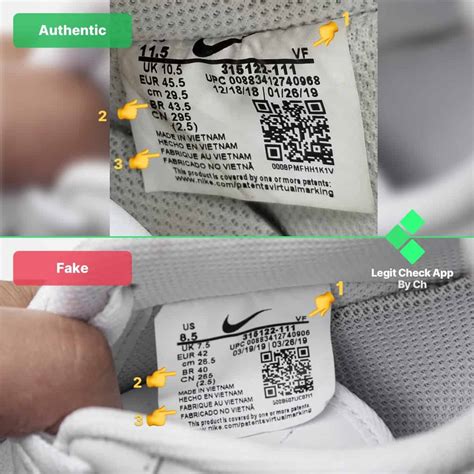 how to recognize fake nike|check nike authenticity.